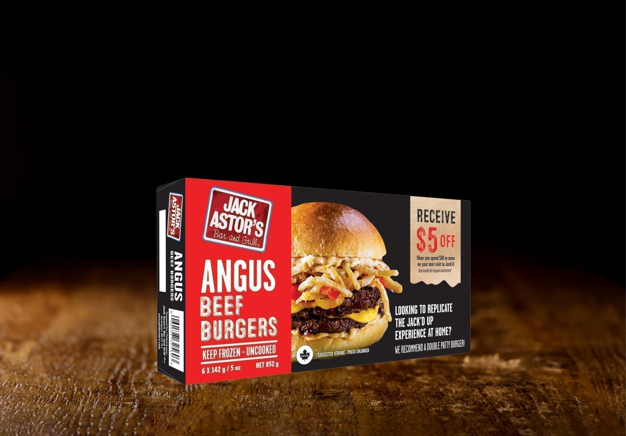 Angus Beef Burgers [6 Pack] – Jack's Shop