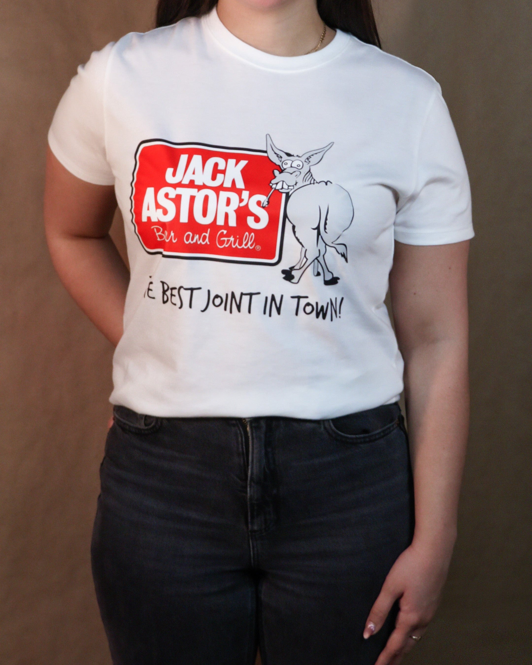 Retro Jack Astor's Bar + Grill T-Shirt - White