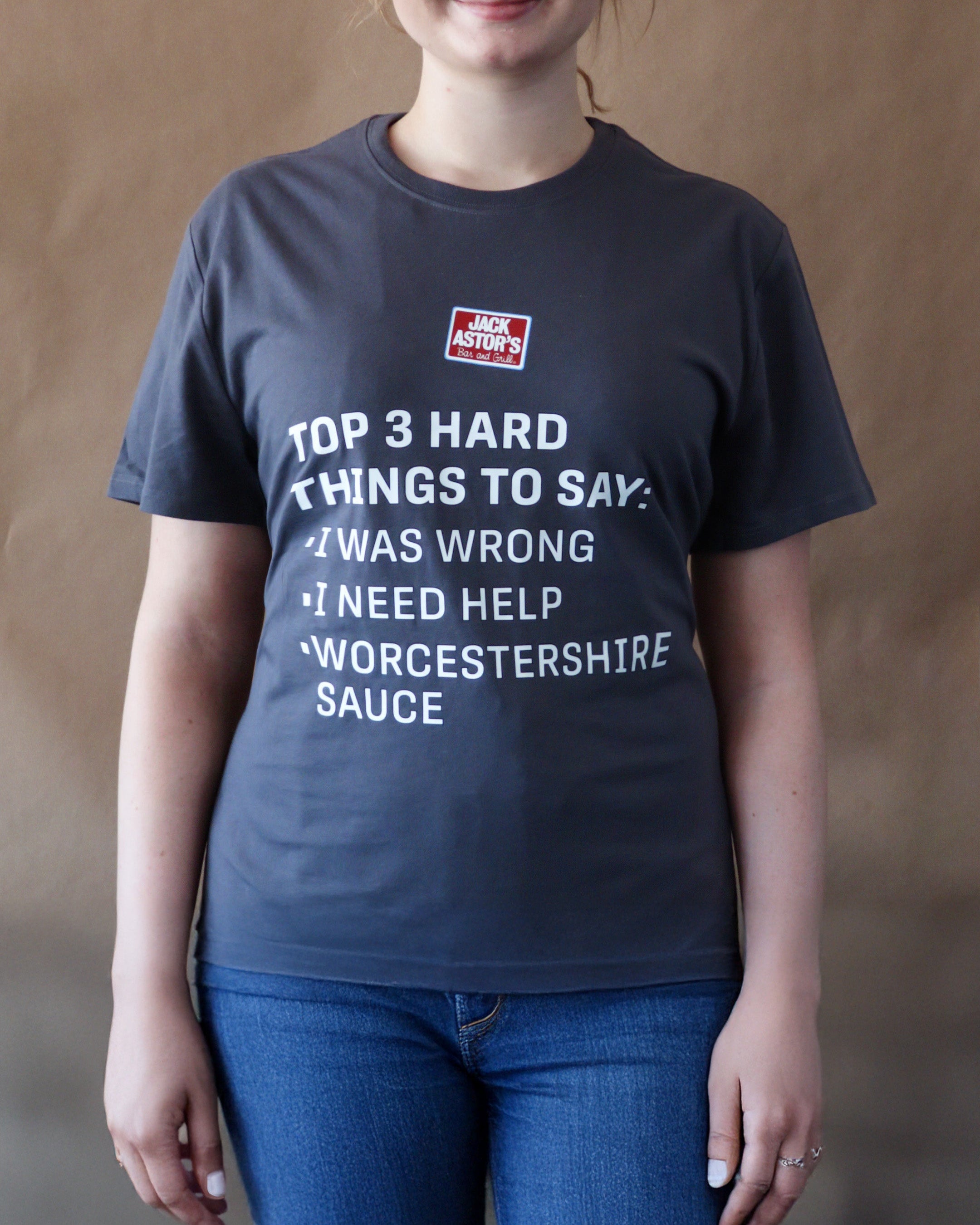Jack Astor's "3 Hard Things" T-Shirt